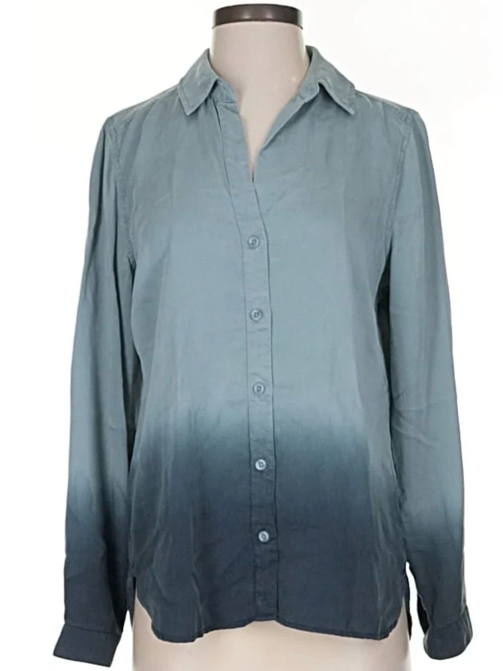 cloth & stone by Anthropologie Blue Ombre Button-Down Shirt